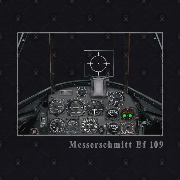 Cockpit Instruments BF-109 fighter aircraft WW2 by Jose Luiz Filho